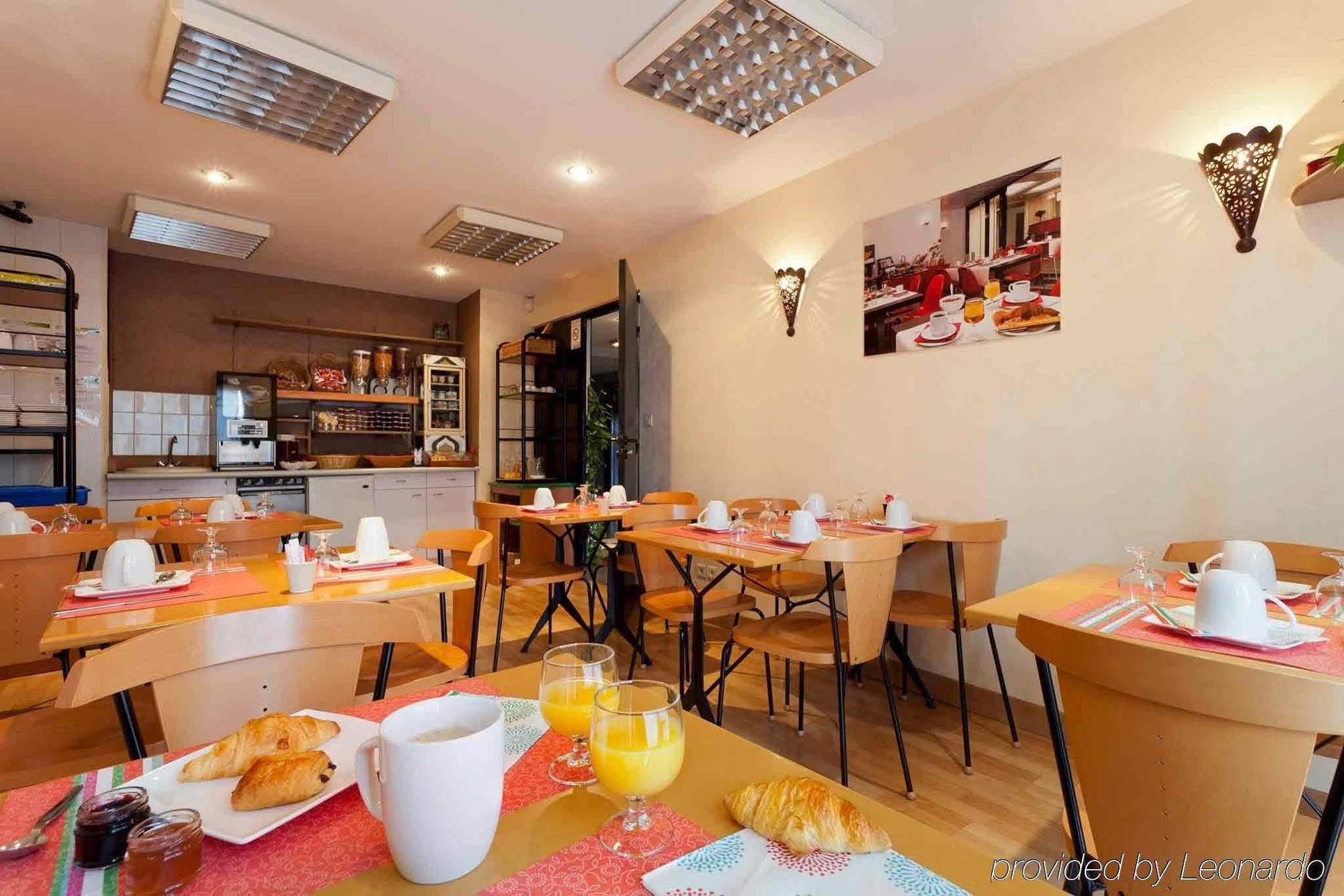Appart'Hotel Laureades Clermont-Ferrand Centre Jaude Restaurant bilde